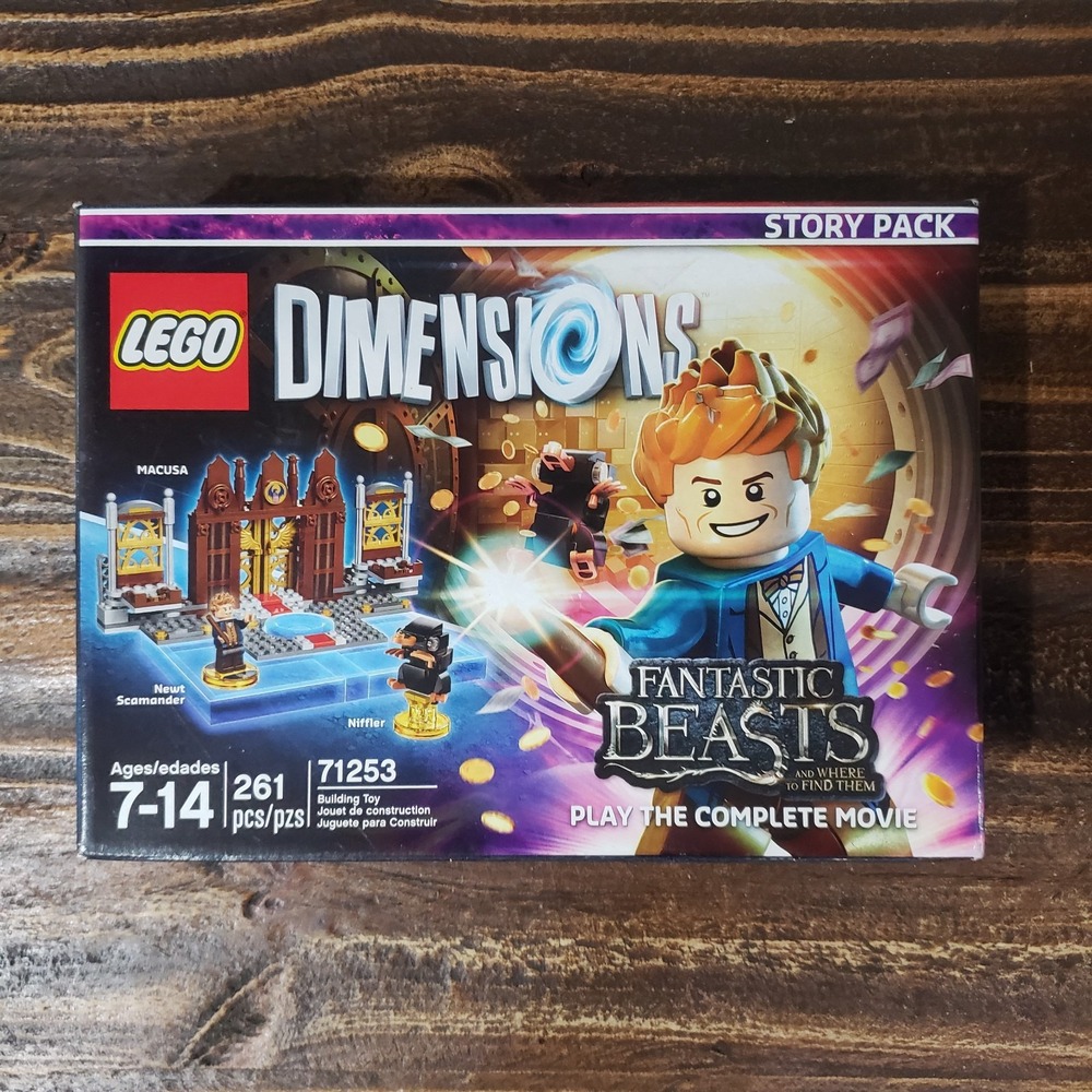 LEGO Dimensions Fantastic Beasts Story Pack 71253 Newt Scamander Sealed 261 PCS